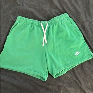 Nike Green Sports Shorts